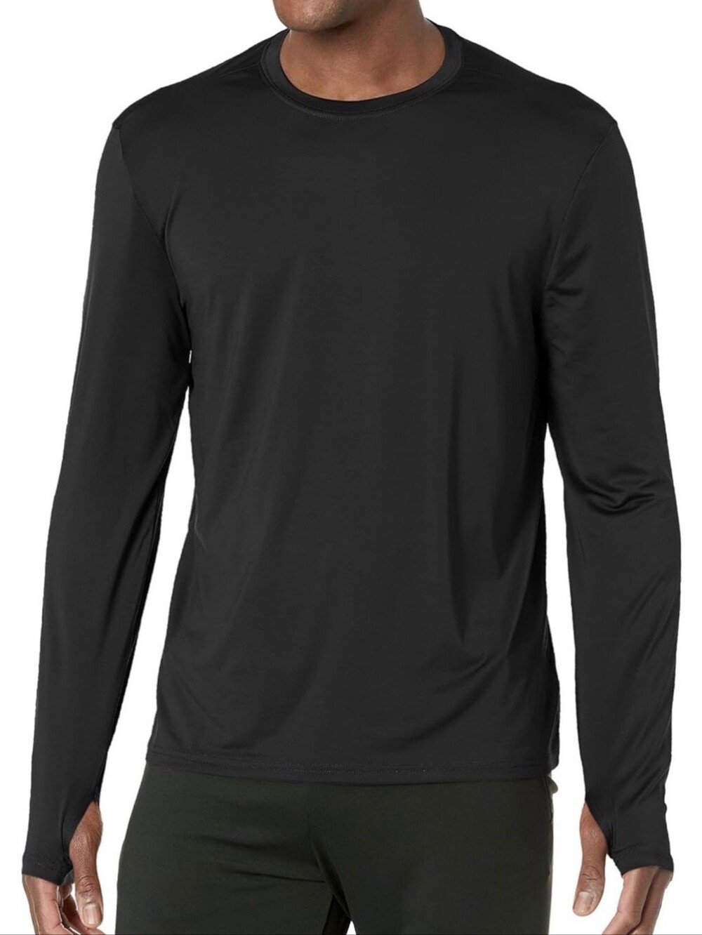 Balance Collection Men’s Small Black Long Sleeve Performance Shirt NWT